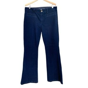 Banana Republic Dark Blue Long Flare Jeans